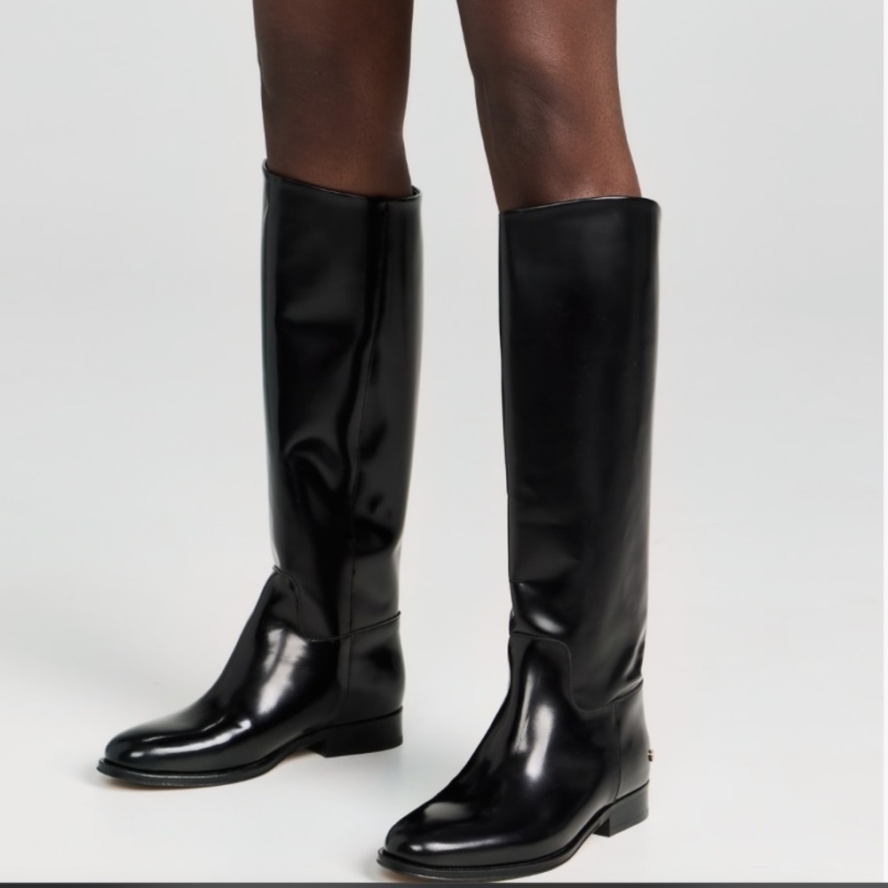 ANINE BING
Kari Riding Boots High-Shine Black